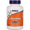 Аминокислота L-Орнитин NOW FOODS L-Ornithine 500 мг.