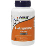 Аминокислота L‑Аргинин NOW FOODS L-ARGININE, 500мг, 100 капсул