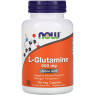 Аминокислота NOW FOODS L-GLUTAMINE, 500 мг - 120 капсул