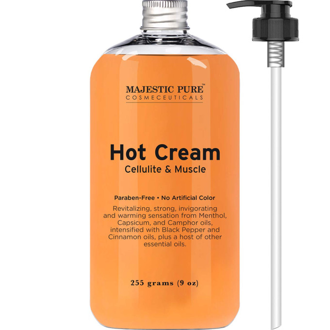 Антицеллюлитный крем NOW FOODS MAJESTIC PURE HOT CREAM 255 г