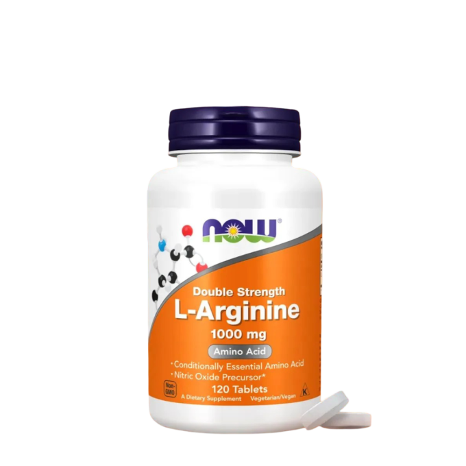 NOW ARGININE 1000mg 120 TABS
