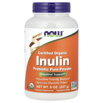 Инулин-пребиотик NOW FOODSORG INULIN POWDER 8 OZ
