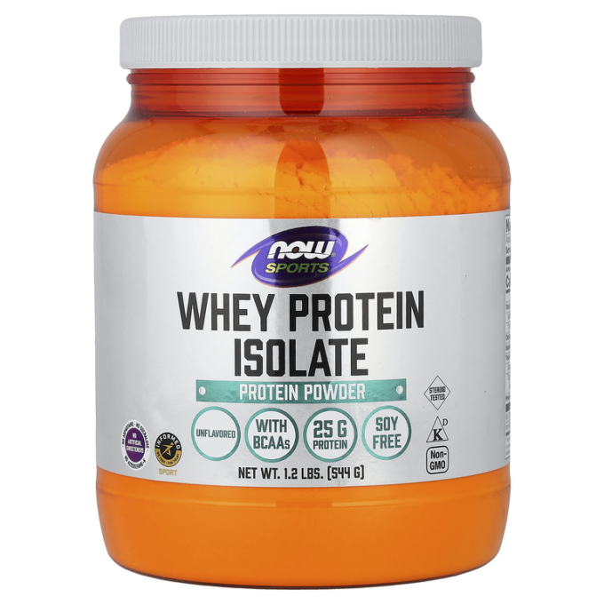 Изолят сывороточного протеина NOW FOODS WHEY PROTEIN ISOLATE PURE 1.2 LB