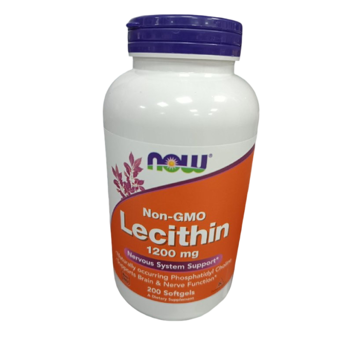 NOW FOODS LECITHIN, 1200 мг, 200 капсул