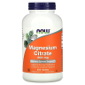 NOW FOODS MAGNESIUM CITRATE 200mg 250 таблеток