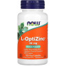 Минеральный комплекс NOW L-OPTIZINC 30mg + COPPER 100 капсул