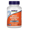 Омега NOW FOODS ULTRA OMEGA-3, 500 EPA / 250 DHA, 90 капсул