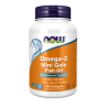 Рыбий жир NOW FOODS OMEGA-3 MINI GELS, 180 мини капсул