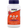 Витамин NOW FOODS P-5-P, Пиридоксаль 5-Фосфат b-6, 50 мг, 90 капсул