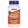 Витамин NOW FOODS VITAMIN D-3 1,000 IU, High Potency, 360 капсул